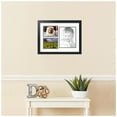 thumbnail image 2 of ArtToFrames Collage Photo Picture Frame with 1 - 8x10 and 2 - 5x7" Openings, Framed in Black with Light Cream and Black Mats (CDM-3926-1128), 2 of 8