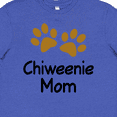 thumbnail image 4 of Inktastic Chiweenie Mom Paw Print Youth T-Shirt, 4 of 5