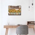 thumbnail image 3 of Inspirational Canvas Wall Art Sunflower Wall Decor Motivational Quotes Canvas Picture Today I Choose Joy Bird Decor Artwork for Living Room Home Decoration Framed Ready to Hang 12" x16", 3 of 6