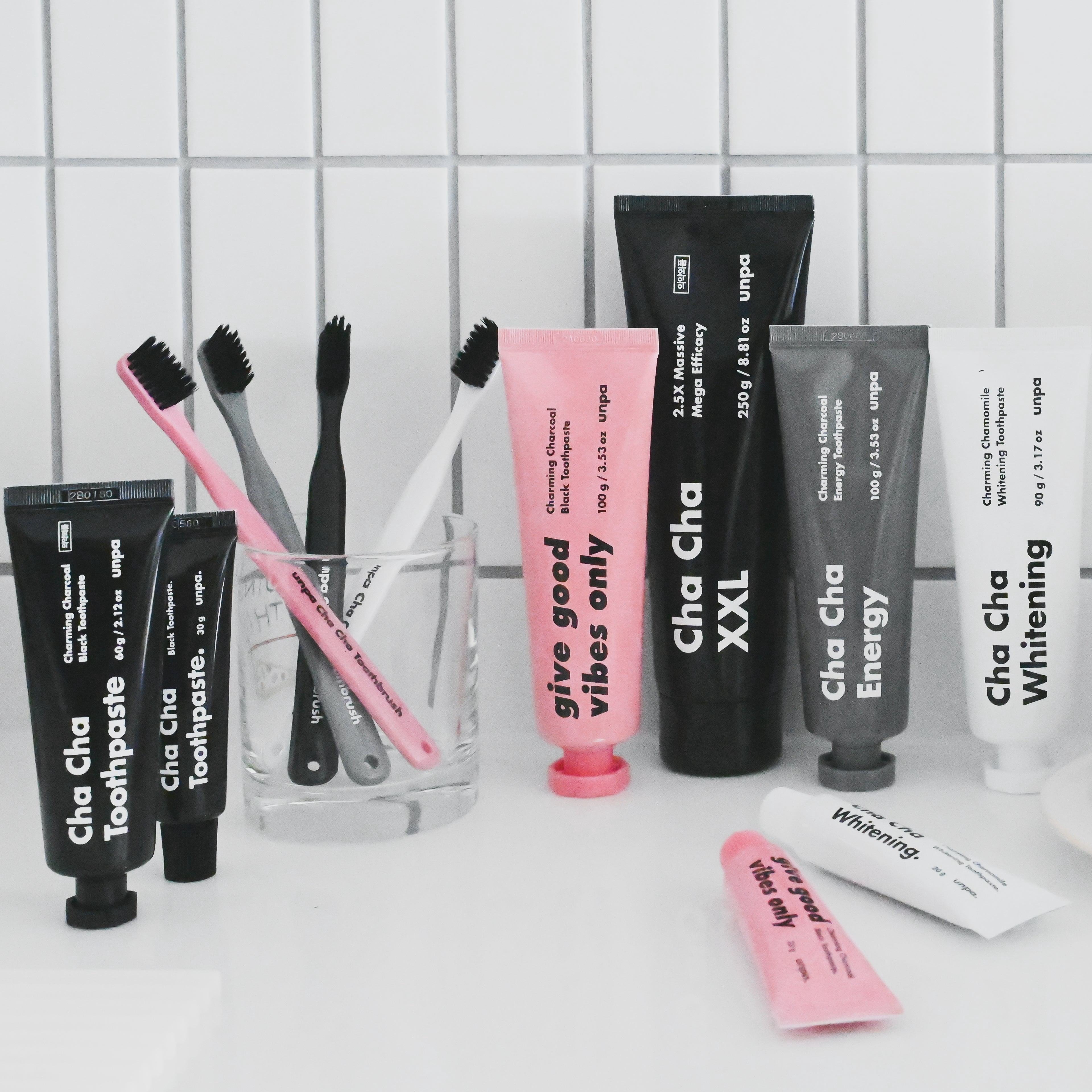 Cha Cha Charcoal Mint Toothpaste