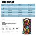 thumbnail image 6 of Daiia Colorful Cats Printed Men's Tank Tops,Casual Soft Sleeveless Gym Muscle Shirts Bodybuilding Tee-X-Large, 6 of 8