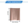 thumbnail image 5 of Unique Bargains 1 Pc Car Wrap Film Vinyl Wrap Cover Universal Car Protective Exterior Interior Rose Gold Tone 30.5x152cm/1ft x 5ft, 5 of 7