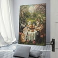 thumbnail image 3 of Colorful Kitty Kitten Canvas Wall Art 12x18inch Canvas Prints Cats Purrfect Picnic Wall Art for Bathroom Nursery Living Room Décor Ready to Hang Wall Pictures Home Decor, 3 of 8