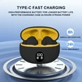 thumbnail image 5 of Outoloxit Wireless Earbuds Bluetooth 5.3 with IPX5 Waterproof, Hi-Fi Sound, Charging Case & Built-in Mic, 5 of 6