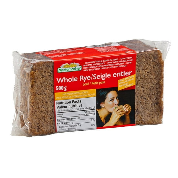 Mestemacher Whole Rye Bread 500g