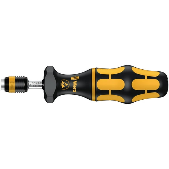 Destornillador Wera 05074730001 Kraftform ESD 7440, punta de 1/4 pulgadas