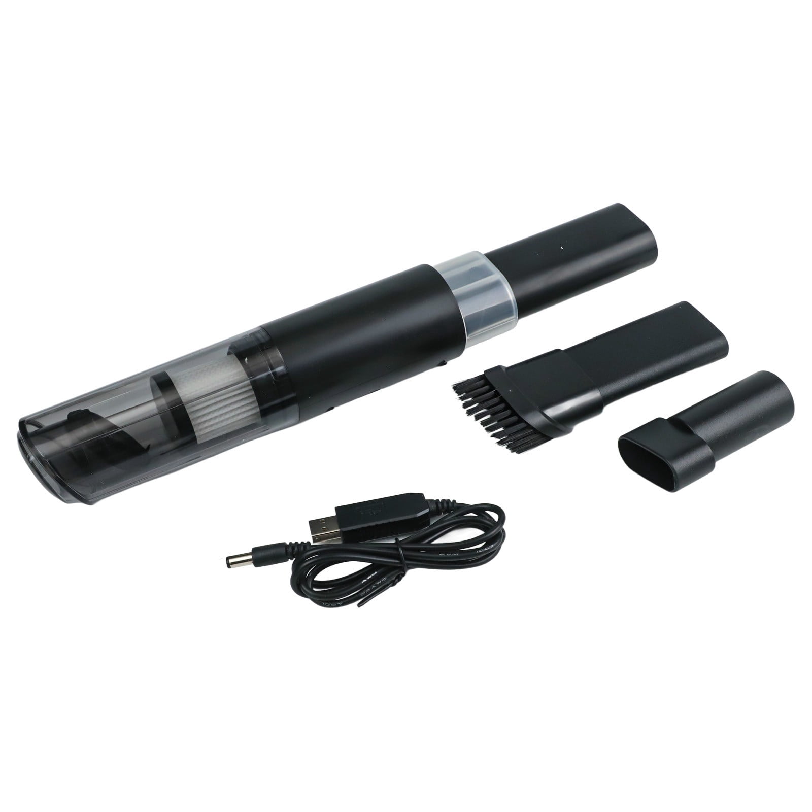 Cordless Car Vacuum Handheld Car Cleaner Automobile Maintenance 36.8*6.5*3.5Cm One-Handed Operation 100W Power