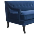 thumbnail image 4 of Modway Concur Button Tufted Performance Velvet Sofa, Blue, 4 of 5