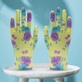 thumbnail image 3 of 12Pairs/Set Garden Gloves Thorn-Proof Well Performance Flexible Floral Print Work Welding Garden Gloves for Daily Use, 3 of 8