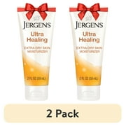 (2 pack) Jergens Ultra Healing Hand and Body Lotion Dry Skin Moisturizer, Vitamins C, E, B5, 2 oz