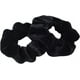 thumbnail image 2 of Coleteros de tela para el cabello, lazos elásticos de terciopelo para el cabello, accesorios de cuerda para mujeres, niñas, 10 piezas (negro), 2 of 5