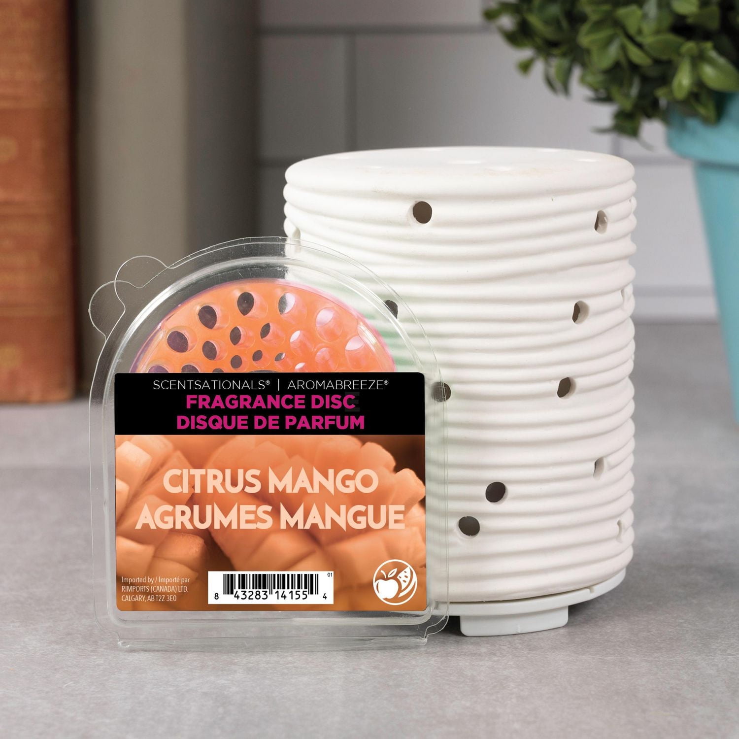 ScentSationals AromaBreeze Fragrance Disc - Citrus Mango