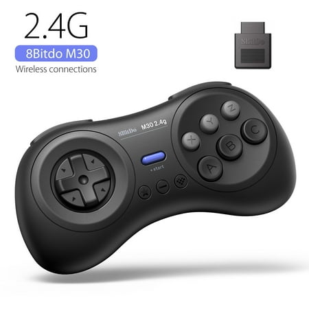 EEEkit 8Bitdo M30 2.4G Wireless Gamepad ABS Compatible for Sega Genesis & Mega Drive,Use for Nintendo Switch PC Mac (Best Games Compatible With Mac)