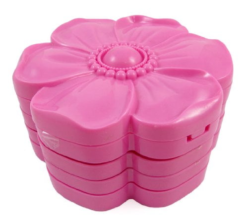 Liberty Imports Petite Girls Cosmetics Play Set | Washable & Non Toxic | Princess Real Makeup Kit with Case | Ideal Gift for Kids (Flower) - Liberty Imports Petite Girls Cosmetics Play Set | Washable & Non Toxic | Princess Real Makeup Kit with Case | Ideal Gift for Kids (Flower) -