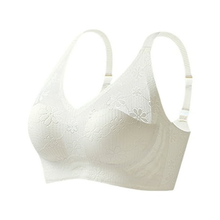 Zshosam Women s Beauty Back Smoothing Strapless Bra(White XL)