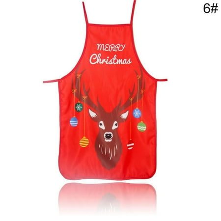 

Flm Adult Santa Claus Christmas Party Decor Home Kitchen Cooking Cleaning Apron