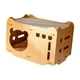 thumbnail image 4 of Casa de cartón para gatos, garra de molienda, cama de salón para gatos, almohadilla para rascar, rascador duradero para gatos, protección de cama, 1 Scratch 1 Cojín, 4 of 9