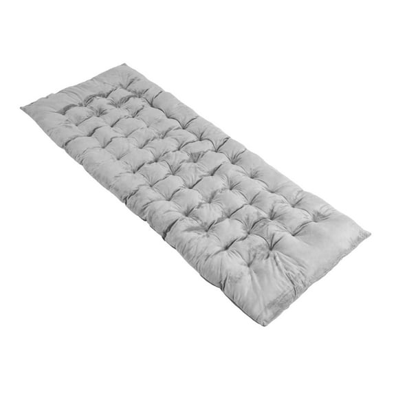 Camping Cot Mattress, Sleeping Cot Pad with Soft and Breathable Crystal , 75” x 27.5” Lightweight Comfortable Camping Cot Pad for Outdoor Hiking Vacation Traveling