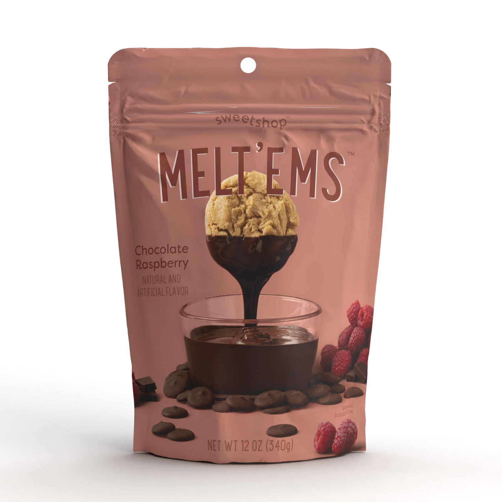 CB Melts Chocolate Raspberry, Baking Chips 12oz