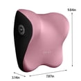 thumbnail image 3 of Feledorashia Memory Foam Car Seat Head Pillow Soft Cozy Neck Pillow Protective Lumbar Back Breathable Relief Tired Car Seat Pillow,7.87x3.14x9.84inch, 3 of 7