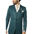 thumbnail image 6 of Menista Suit Classy Three Piece Mens Suit for Wedding, Engagement, Prom, Groom wear and Groomsmen Suits, 6 of 8