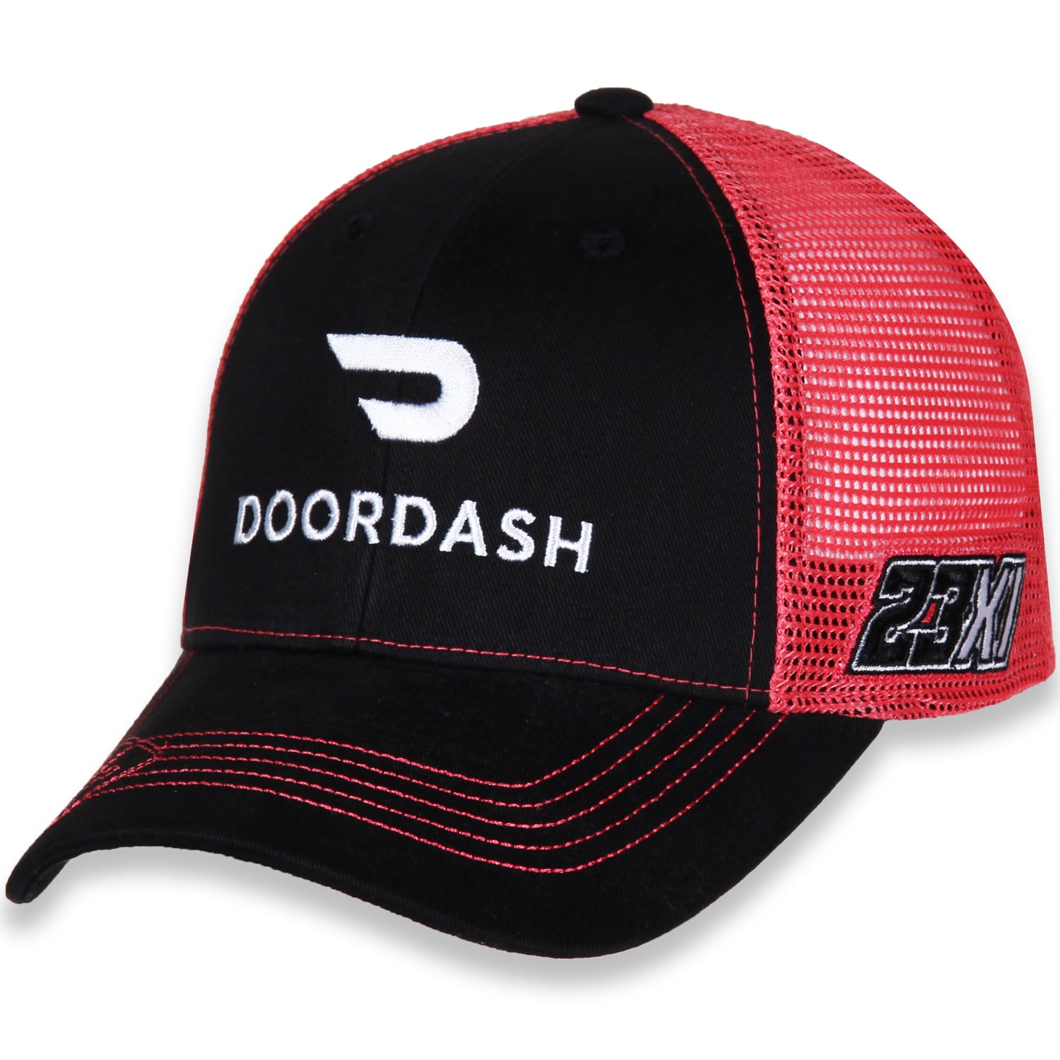 Case IH Black and Red Trucker Mesh Hat 