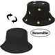 thumbnail image 3 of RV Sombrero reversible para el sol, sombrero de pesca para mujeres y niñas, color negro margarita oso de fresa Electrónica, 3 of 5