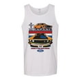 thumbnail image 2 of Wild Bobby, Mustang Powered by Ford Performance Cars and Trucks Men Graphic Tank Top, White, Large, 2 of 6
