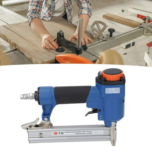 Air Powered Brad Nailer, Versatile 18 Gauge Pneumatic Brad Nailer  for Woodworking