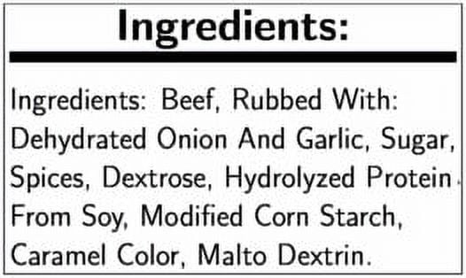 Ada Valley Gourmet Foods Low Sodium Beef Pot Roast Portion, 4.9 Ounce -- 30 per case.