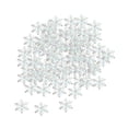 thumbnail image 3 of Adornos de confeti de copos de nieve Adornos navideños Hermoso tema navideño decoraciones de mesa para tarjetas navideñas Oficina, 3 of 8