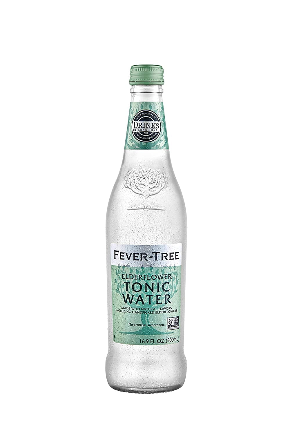 Fever Tree Elderflower Tonic Water Glass Bottles No Artificial Sweeteners Flavorings Preservatives 16 9 Fl Oz Walmart Com Walmart Com