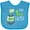 Turquoise, variant on Inktastic My 1st Easter Dinosaur Hatching Easter Egg Boys or Girls Baby Bib
