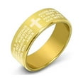 thumbnail image 1 of Anillo Vintage para hombre, para viajar, senderismo, fiesta portátil, banquete, boda, anillos de acero inoxidable, joyería para decoración de Ropa, zapatos y accesorios Miscelánea Oro siete Minnieouse AP014448-21, 1 of 6