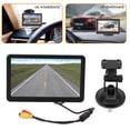 thumbnail image 1 of Akozon Car Backup Camera And Monitor Kit , 7in High Definition Reverse Parking Monitor 170 Wide Angle IP68 Waterproof Night Vision Rearview Camera For RV Trailer, 1 of 8