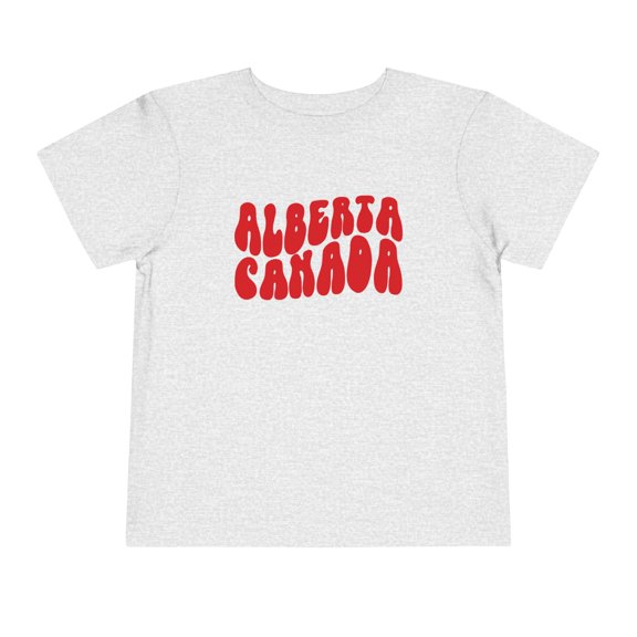Alberta Canada Toddler Shirt Gifts Boy Girl Size 2T-5T