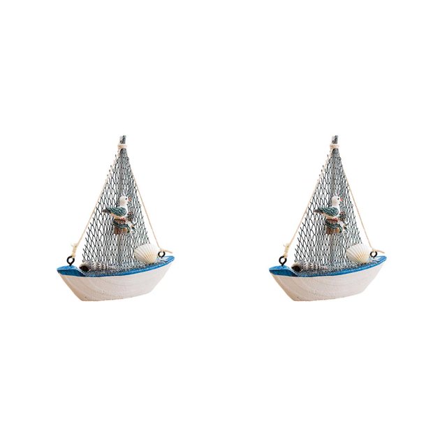 Billuyoard Mini velero modelo decoración hogar Hotel Oficina miniatura velero velero juguetes ornamento artesanías de