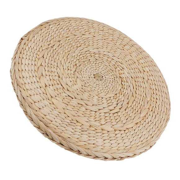 Cojín de asiento de paja natural Sunnimix Almohada Redonda de 30cm