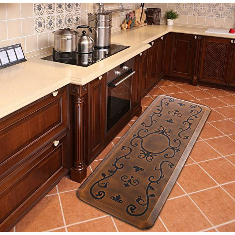 Kitchen Mat, WeGuard 16×24 Anti Fatigue Floor Mat, Waterproof Kitchen  Rugs and Non-Slip Memory Foam Padded Comfort Standing Mat for Kitchen,  Home