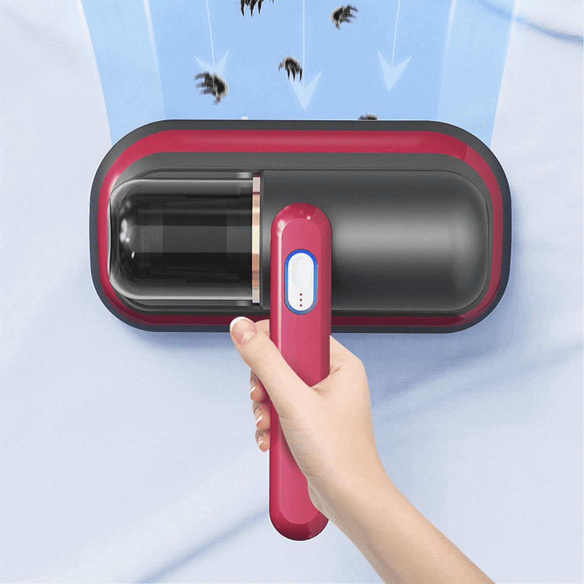 Vacuum Cleaner Mite Removal Wireless Portable Instrument Handheld Vacuum Mite Eliminator Dust-Collecter Cleaning Machine
