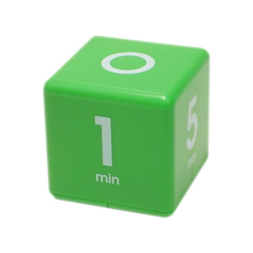 Cube Timer 151015 minute preset timer Green