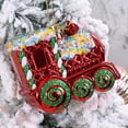 thumbnail image 1 of ERK Ornements de Noël Pendentif Train Rouge Petit Pendentif Photo Déguisement, 1 of 5
