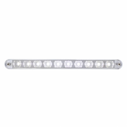 United Pacific 36542 Auxiliary Light Bar White Led, Clear Lens,
