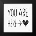 thumbnail image 2 of Mullan, Michael 20x20 Black Modern Framed Museum Art Print Titled - You Are Here Sq BW, 2 of 5