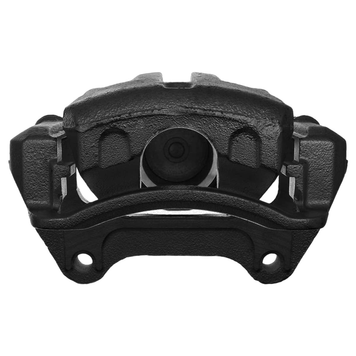 AutoShack Front Black Brake Calipers for Chevrolet & GMC, Equinox 2010-2017 Terrain 2010-2017 Malibu 2013-2015 Impala 2014-2020, AWD FWD L4 2.0L 2.4L 2.5L V6 3.0L 3.6L, Left and Right, Pair