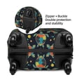 thumbnail image 2 of Hirioo Colorful Turtles for Elasticity Suitcase Cover (No luggage Included) Durable Luggage Protector Fits 18-32 Inch Luggage-Small, 2 of 7