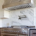 thumbnail image 5 of Wowow Wall Mounted Pot Filler with Double Joint Swing Arms in Antique Bronze, 5 of 5