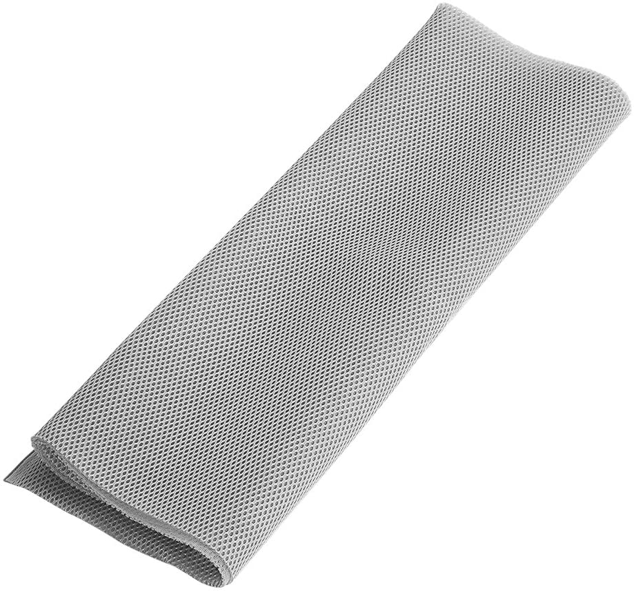 Bmatwk 140cm x 50cm Speaker Grill Cloth, Black Mesh Speaker Fabric