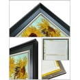thumbnail image 4 of DECORARTS - Twelve Sunflowers by Vincent Van Gogh Art Reproduction. Oversize Solid Wooden Frame Matching with Giclee Prints Canvas Wall Art. Total framed size: 43x35", 4 of 6