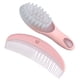 thumbnail image 2 of Juego de cepillo y peine para el cabello de bebé, cepillo de masaje para el cuero cabelludo para recién nacidos y niños pequeños, 1 Juego, 2 of 8